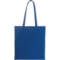 Bolsa 100% algodón personalizada azul