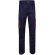 Pantalón de sarga multibolsillos bicolor VL Hypnos Azul marino/Naranja