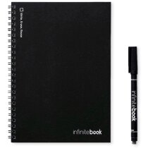 Libreta infinitebook plain a5 tapa flexible azul
