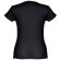 Camisetas manga corta corte entallado de algodón 150 g/m2 Thc Sofia Negro detalle 81