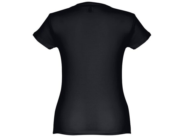 Camisetas manga corta corte entallado de algodón 150 g/m2 Thc Sofia Negro detalle 81