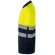 Polo fortuna alta visibilidad con bandas reflectantes Azul marino/Amarillo detalle 8