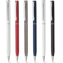 Bolígrafo metálico con acabados grabados finos