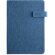 Agendas personalizadas Andresen A5 rPET reciclado con cierre elástico azul