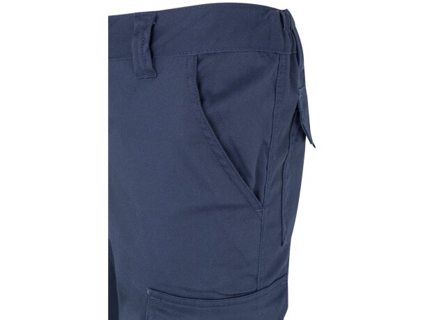 Pantalón multibolsillos vl dionysus bicolor reflectante Azul marino detalle 8