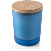 Vela Duval cera soja natural vidrio tapa madera