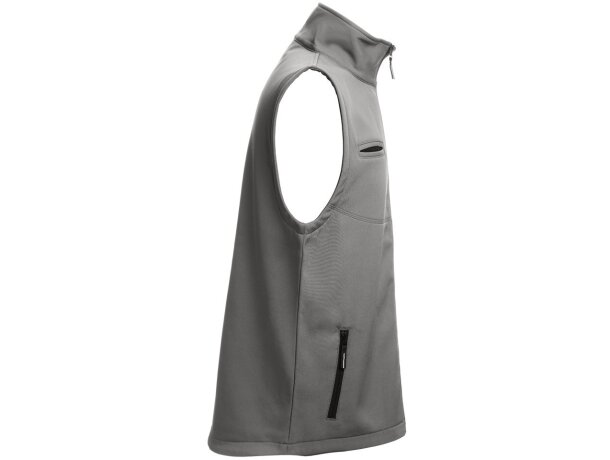 Chaleco Thc Baku de softshell unisex gris