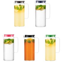 Jarra Melior transparente 1.2L con tapa protectora