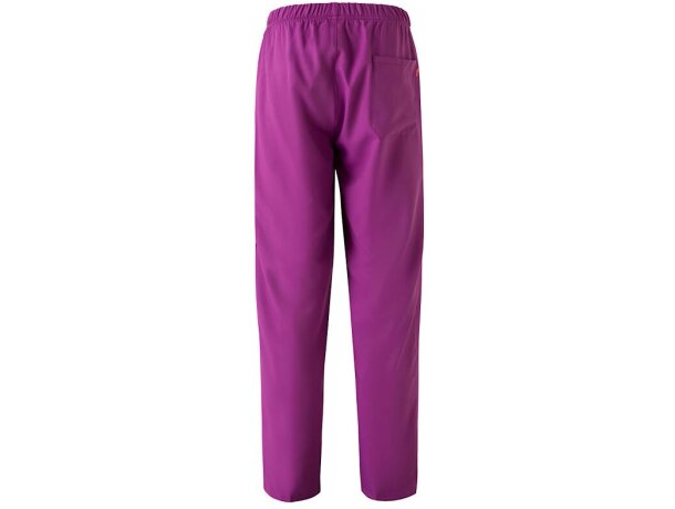 Pantalon freyr microfibra repelente a líquidos unisex sanitario Rosa oscuro detalle 33