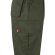 Pantalón de sarga bicolor VL Athena con bandas reflectantes Verde militar/Amarillo detalle 11