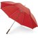Paraguas de golf sencillo mango de madera rojo