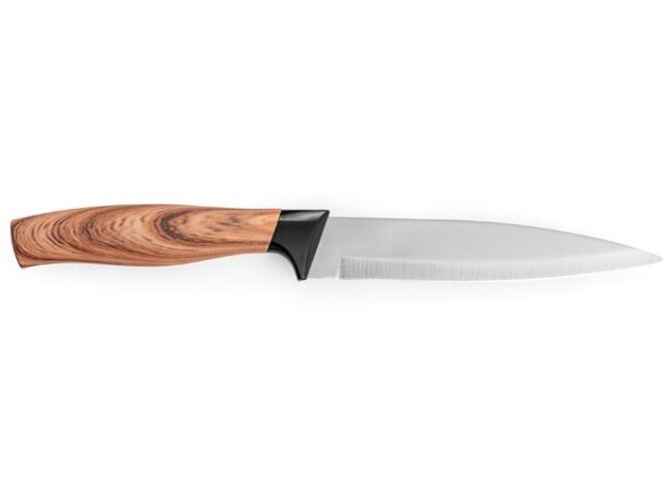 Juego de 3 cuchillos de cocina baharat en acero inoxidable Natural detalle 6