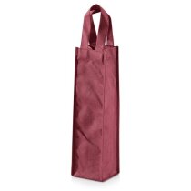 Bolsa de regalo en no tejido para 1 botella burdeos Bolsa de regalo en no tejido para 1 botella burdeos