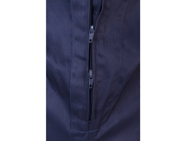Mono de sarga yama con cremallera doble cursor y bolsillos Azul detalle 44
