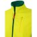 Chaqueta polar bicolor Eros con bandas reflectantes EN20471 Verde/Amarillo detalle 35