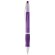 Bolígrafo de plástico ergonómico morado
