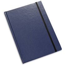 Bloc de notas con tapas de cartón duro de color azul Bloc de notas con tapas de cartón duro de color azul