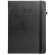 Agenda b5 waters en pu al agua con papel fsc certificado Negro detalle 10