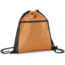 Petate de colores con detalles en negro personalizado naranja Petate de colores con detalles en negro personalizado naranja