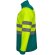 Chaqueta soft shell bicolor hestia large alta visibilidad Verde/Amarillo detalle 6