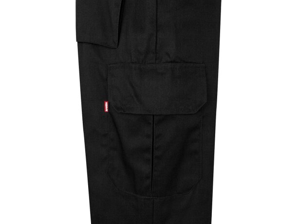 Pantalón de sarga bicolor VL Athena con bandas reflectantes Negro/Amarillo detalle 53