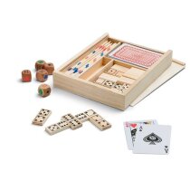 Juguete ecológico personalizable Set Playtime de juegos 4 en 1 en madera
