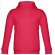 Sudadera Phoenix Kids con capucha para niños, algodón y poliéster Rojo