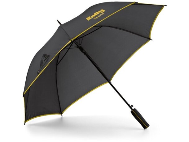 Paraguas Jenna con apertura automática amarillo