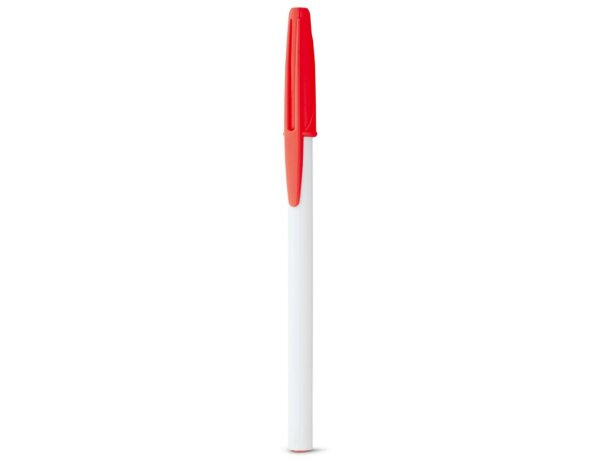 Bolígrafo Corvina ligero con tapa en color Rojo detalle 7