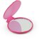 espejo de maquillaje redondo personalizado rosa
