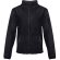 Chaqueta polar Helsinki con cremallera y bolsillos Negro detalle 20