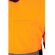 Polo bicolor alta visibilidad VL Vulcan manga larga Azul marino/Naranja detalle 25