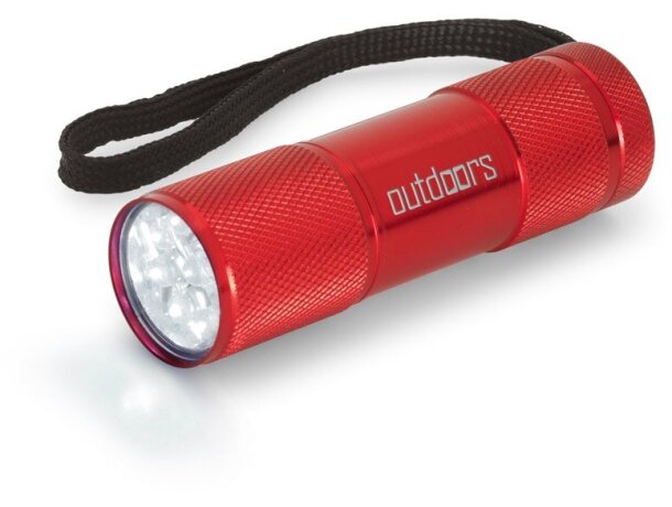 Linterna Flashy led con cinta Rojo detalle 1