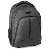 Mochila para portátil publicitaria Eindhoven trolley 600D ruedas 21L