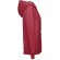 Sudadera con capucha thc amsterdam women ii para mujer Rojo matizado detalle 3