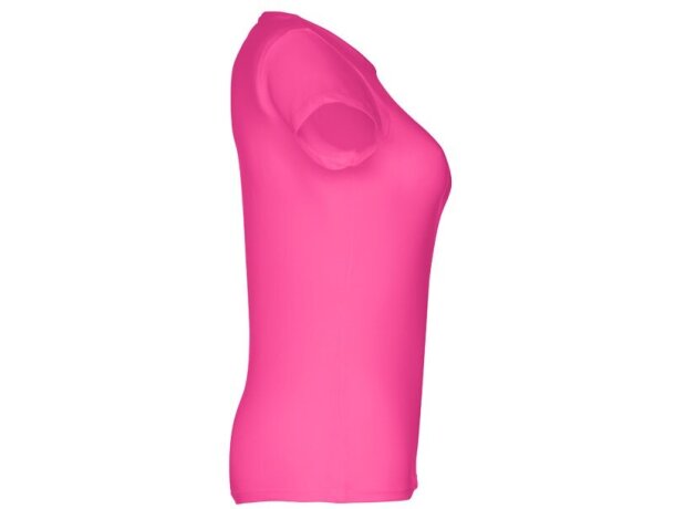 Camisetas manga corta corte entallado de algodón 150 g/m2 Thc Sofia Rosa detalle 85