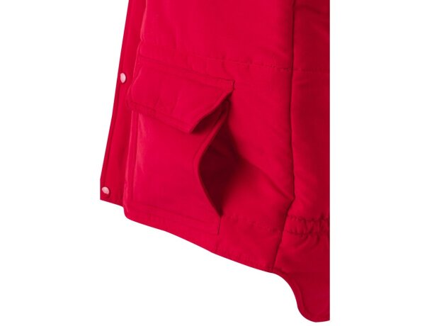Chaleco acolchado multibolsillos Vl Mefitis poliéster 220 g/m² Rojo detalle 31