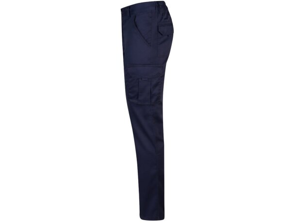 Pantalón lugh multibolsillos elástico con bolsillos de fuelle Azul marino detalle 13