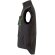 Chaleco acolchado bicolor multibolsillos unisex VL Nergal Negro/Verde detalle 13