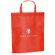 Bolsa non woven 105 gr / m2 rojo economica
