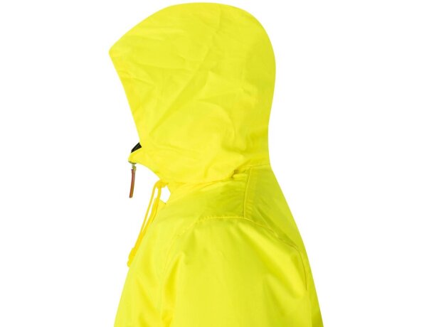 Parka bicolor themis large alta visibilidad reflectante Azul marino/Amarillo detalle 24
