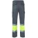 Pantalón de sarga bicolor VL Athena con bandas reflectantes Gris/Amarillo detalle 32
