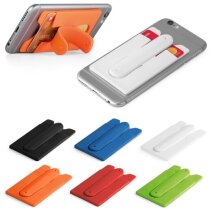 Tarjetero Carver de silicona con soporte móvil