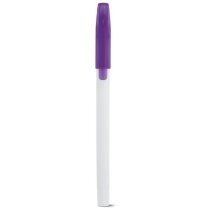 Bolígrafo polipropileno personalizado bicolor capuchón 142mm promocional