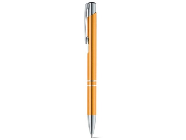 Bolígrafo clásico Beta personalizado con clip naranja