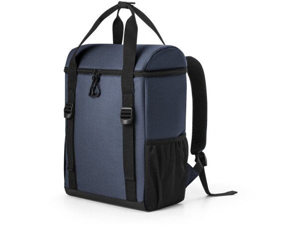 Mochila térmica Roma L de poliéster reciclado 600D ripstop 16L Azul detalle 14