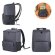 Mochila térmica bicolor nylon Hi!dea Boston Cooler detalle 1