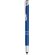 Boligrafo de aluminio elegante azul royal