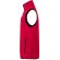Chaleco soft shell Varuna con forro polar y cremallera invertida Rojo detalle 12