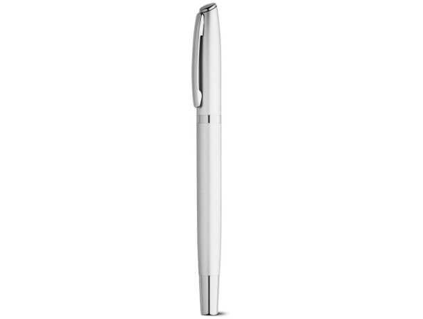 Set Re-lando roller y bolígrafo en aluminio reciclado 100% rAL Cromado satinado detalle 10